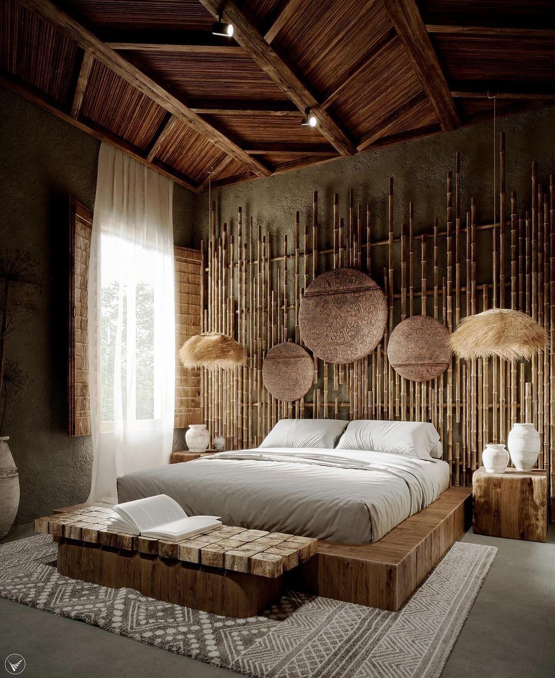 Rustic and Charming Bedroom