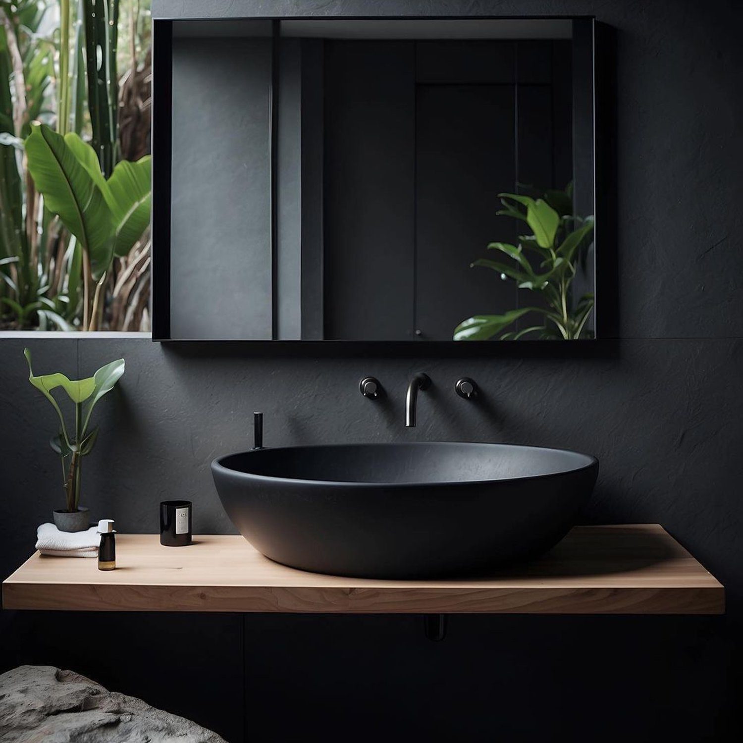 Contemporary Bathroom Sink