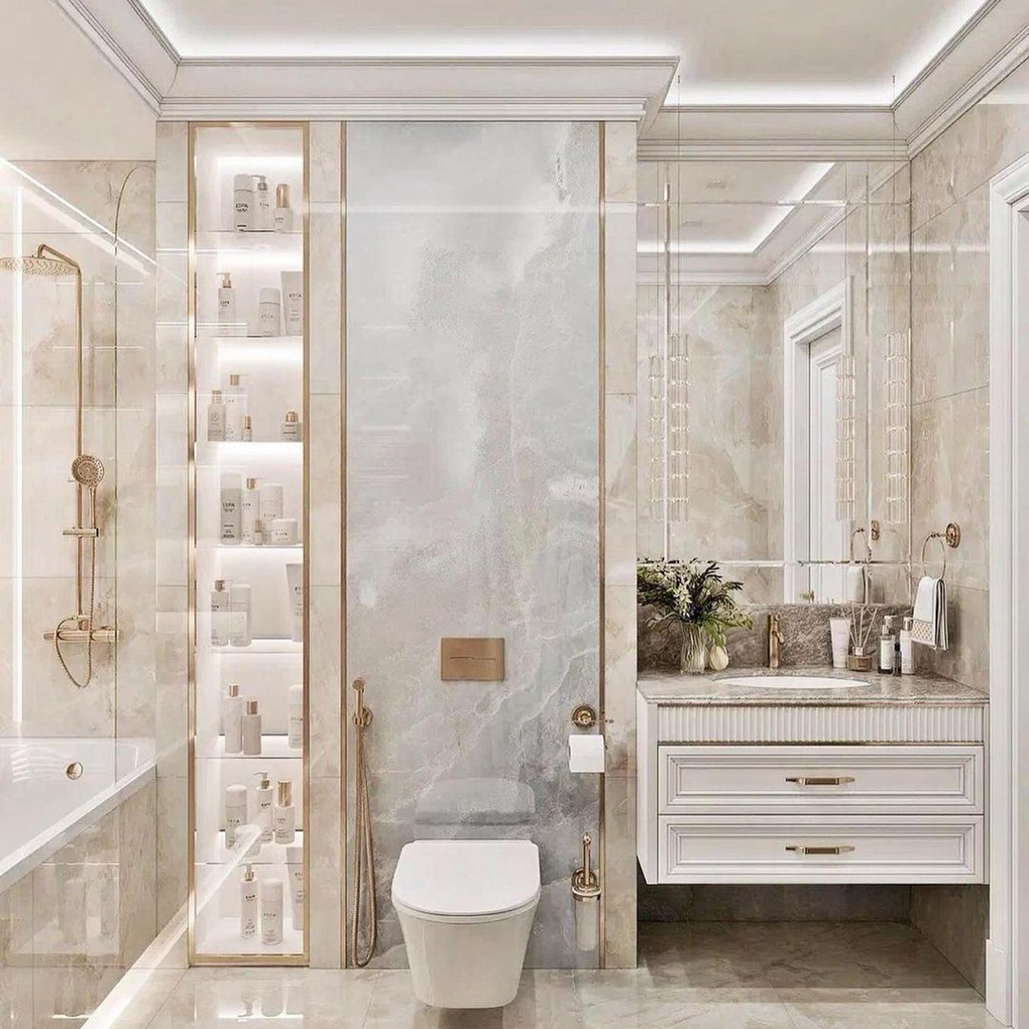 Elegant Bathroom Design