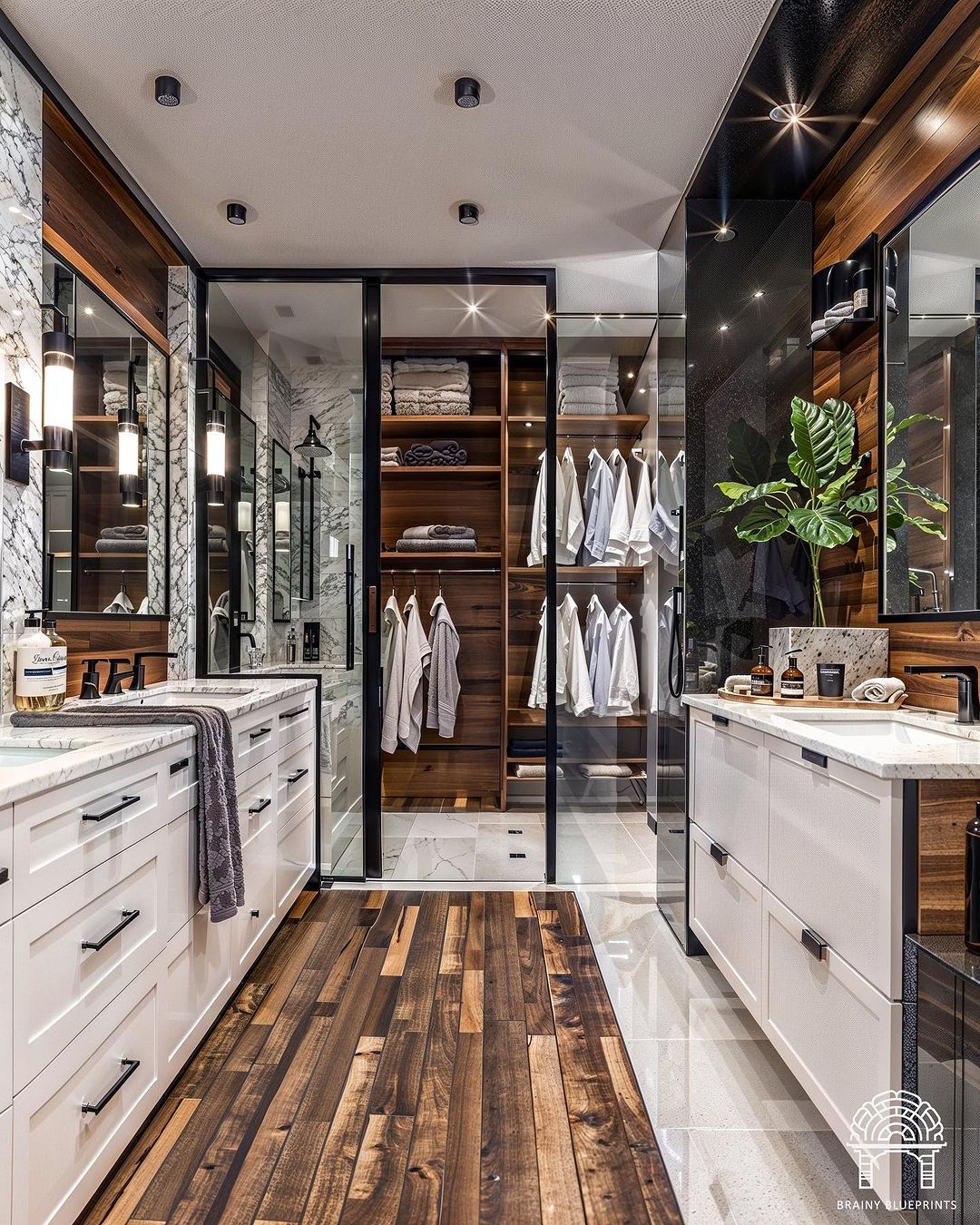 Luxurious and Modern Bathroom