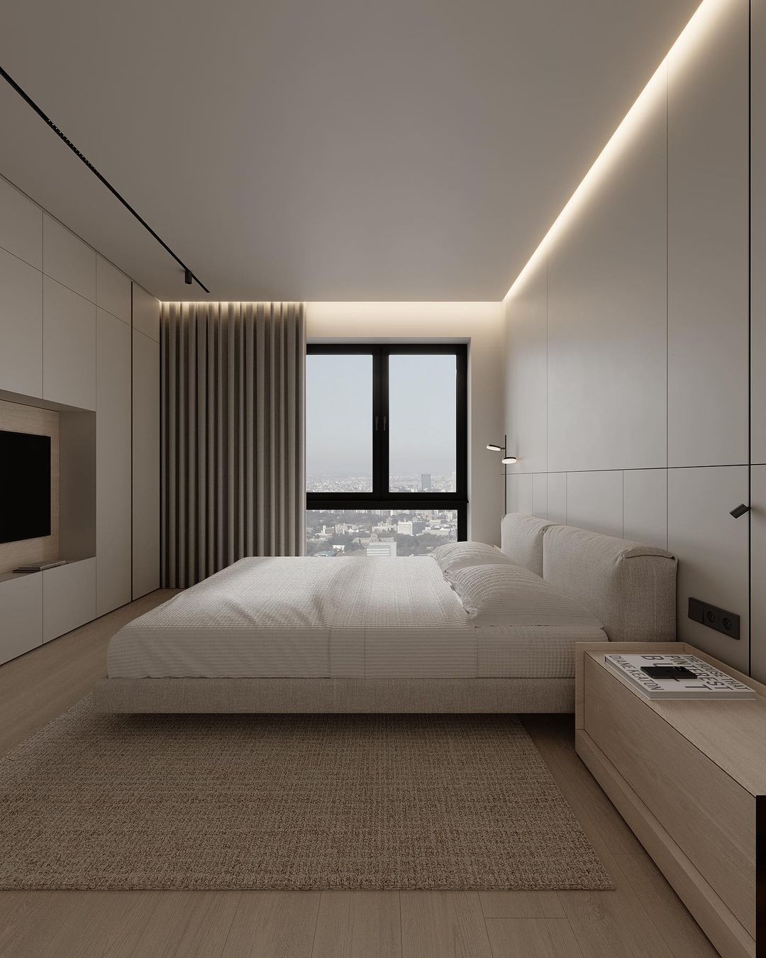 Modern Bedroom with a View