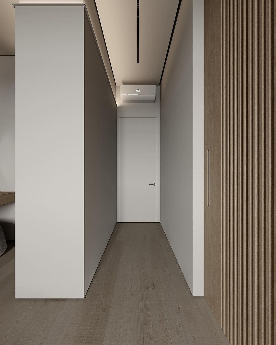 Modern Minimalist Corridor Design