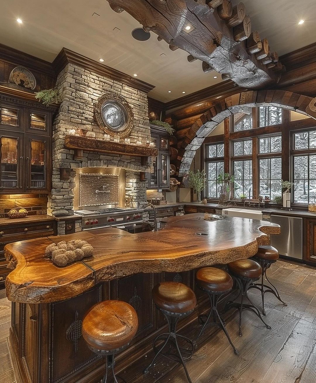 Rustic Kitchen Design