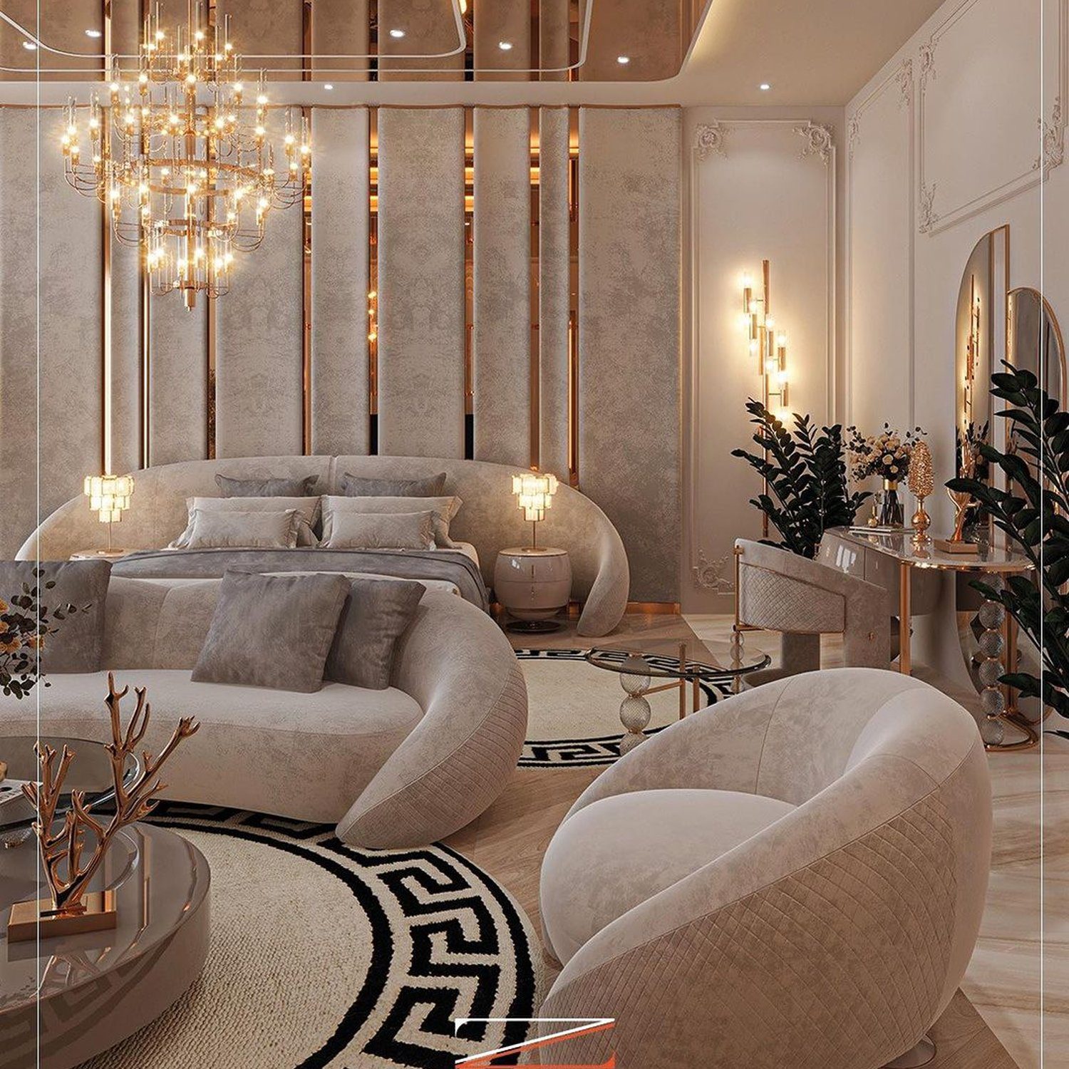 Luxurious Living Room Design