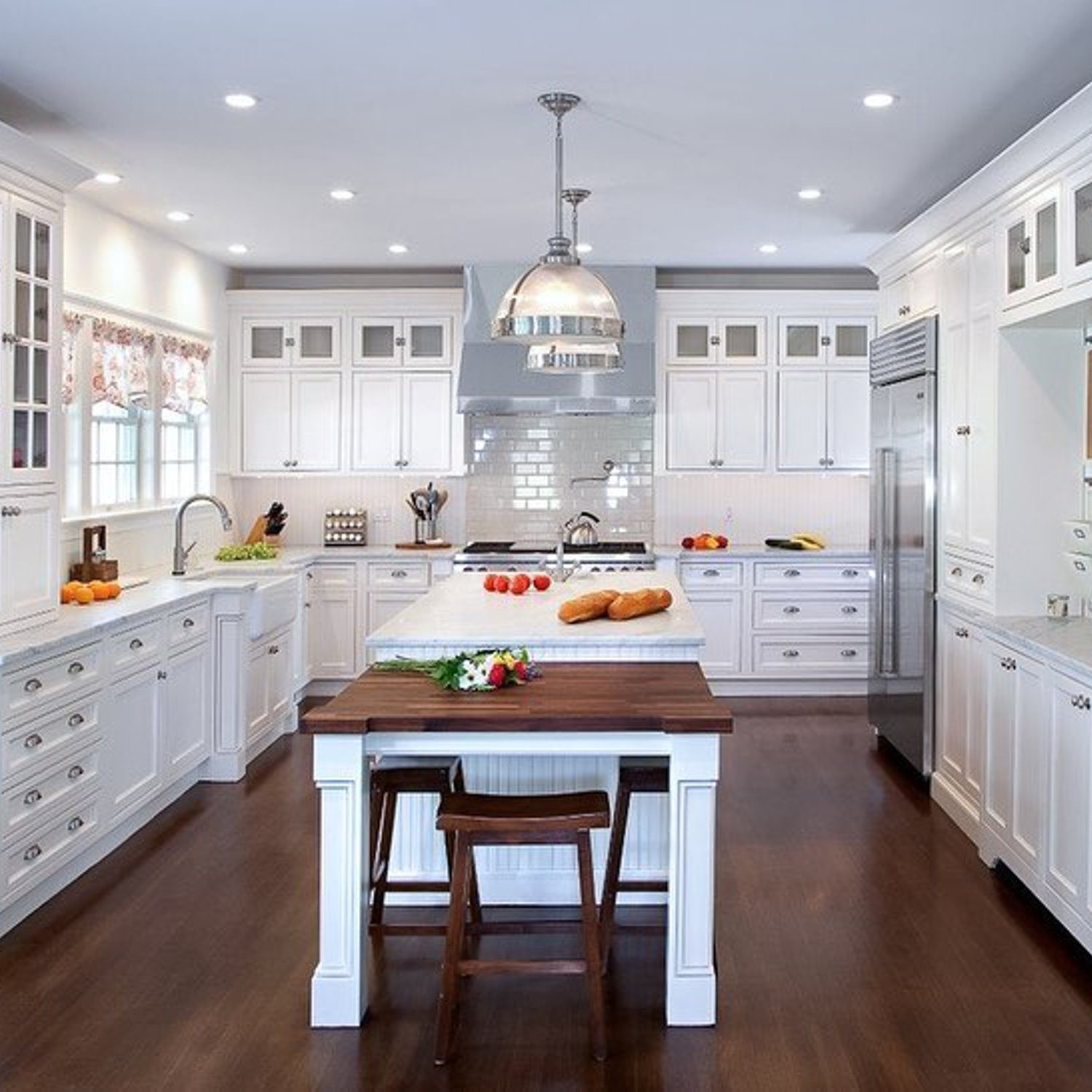 Elegant White Kitchen