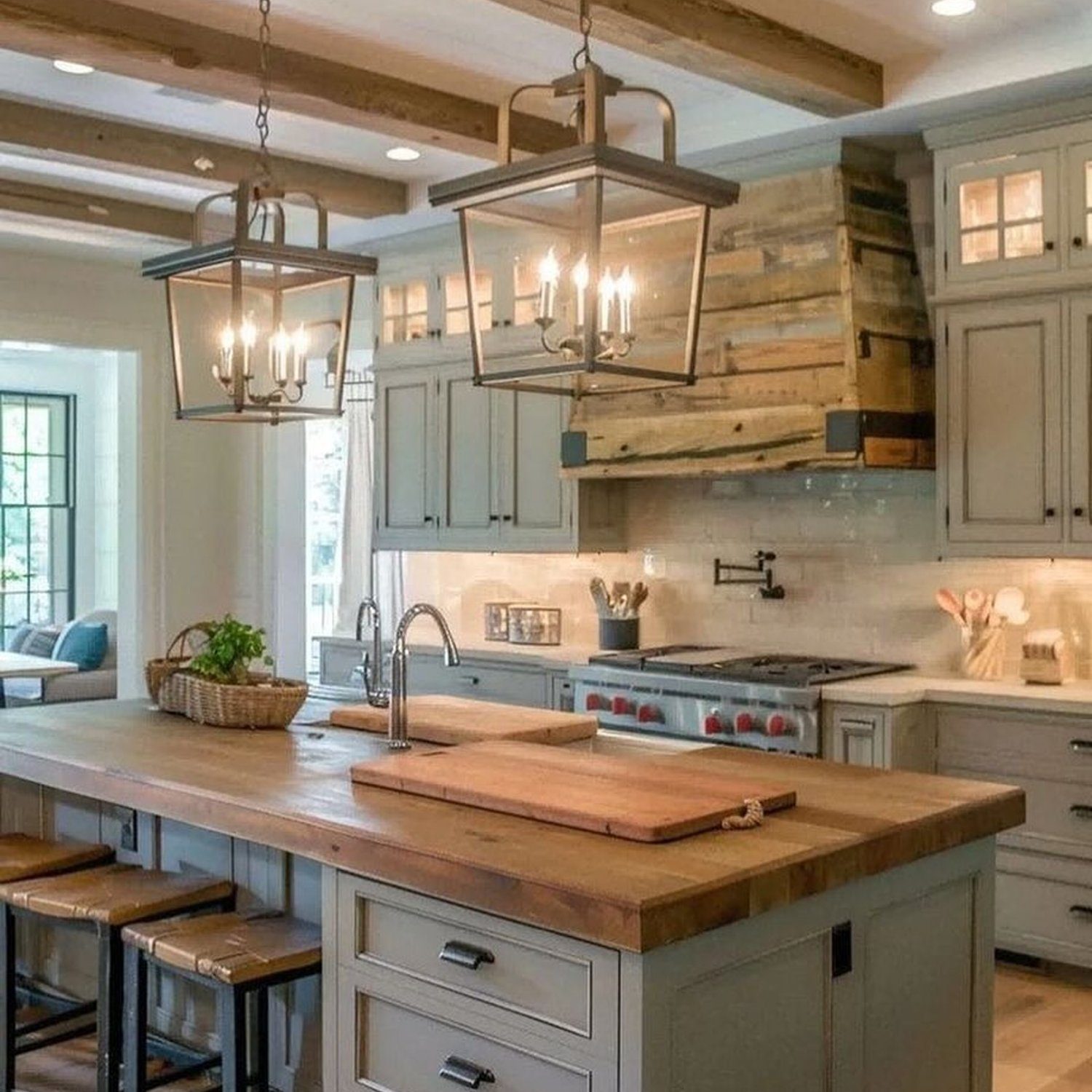 Rustic Elegance in Kitchen Design