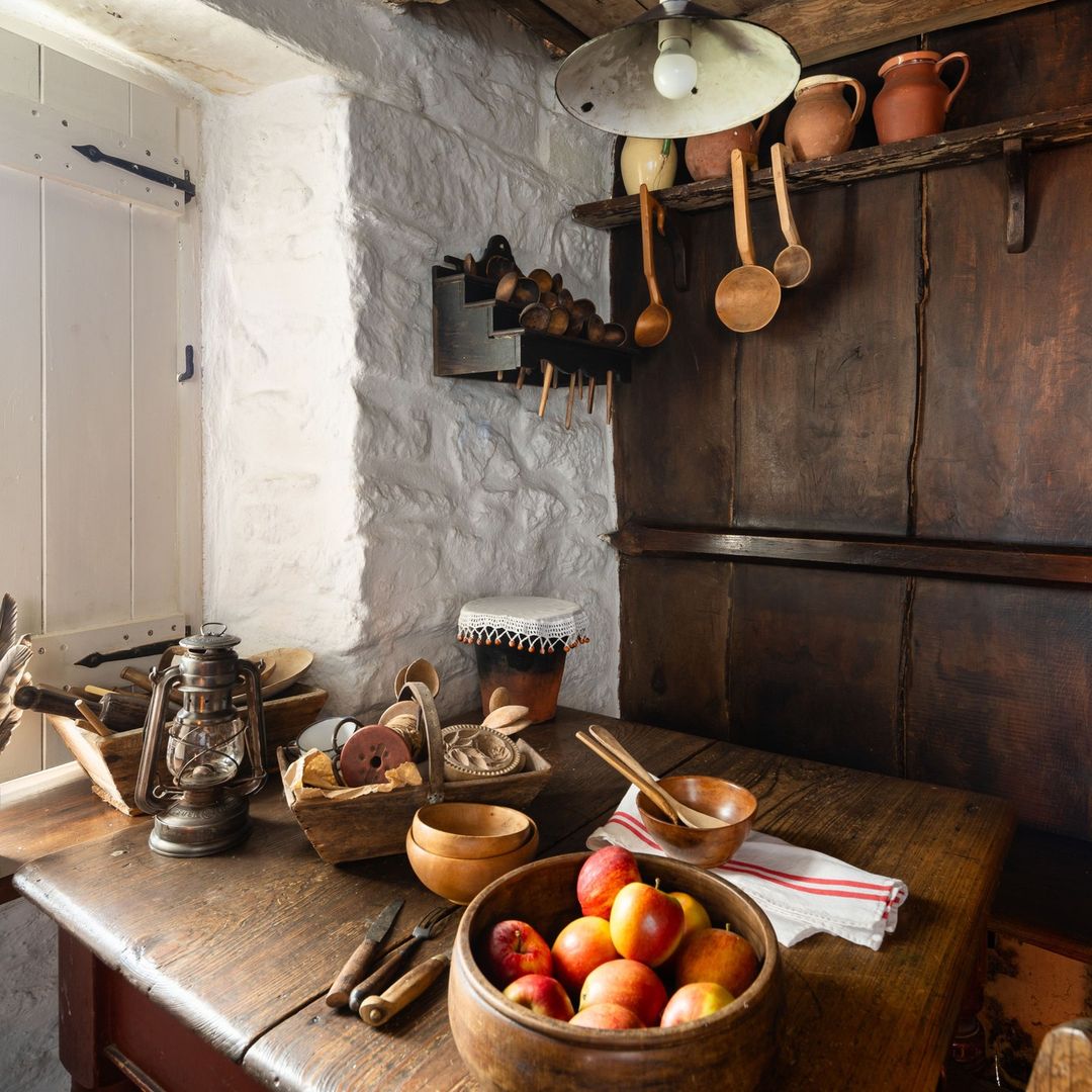 Rustic Kitchen Corner