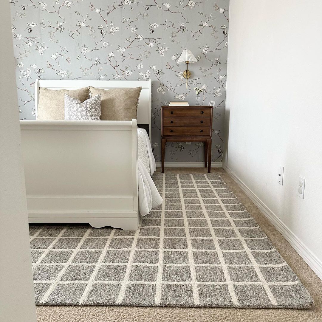 A cozy and sophisticated bedroom corner