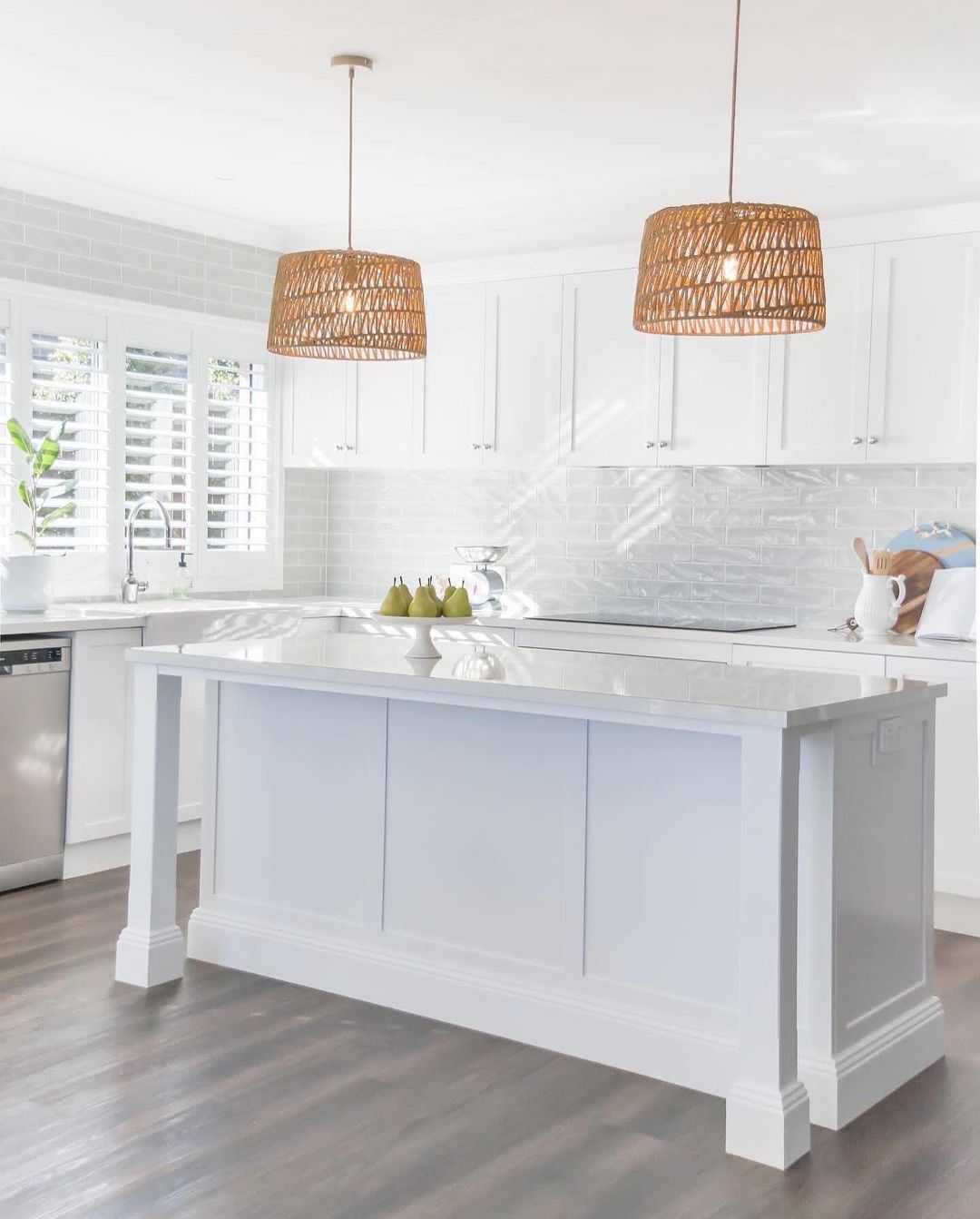 Bright and airy kitchen with modern amenities