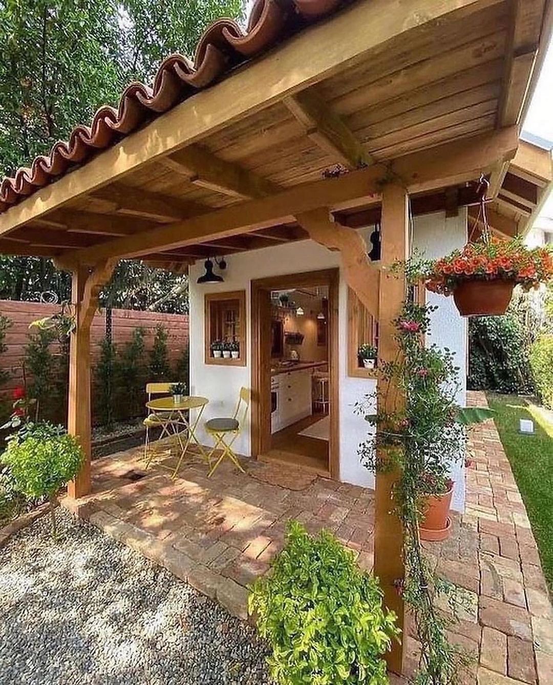 Charming Small Patio