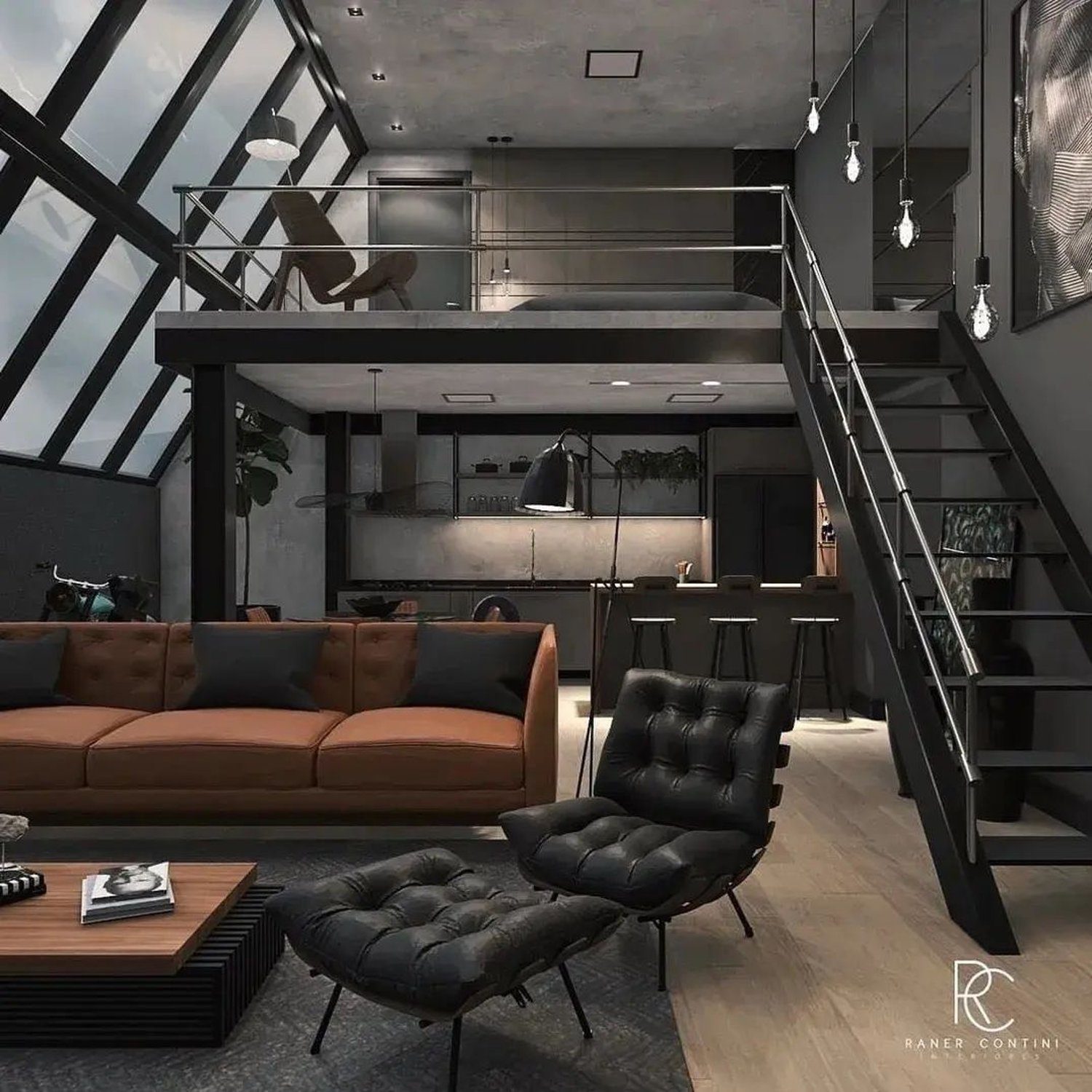 Modern Industrial Loft