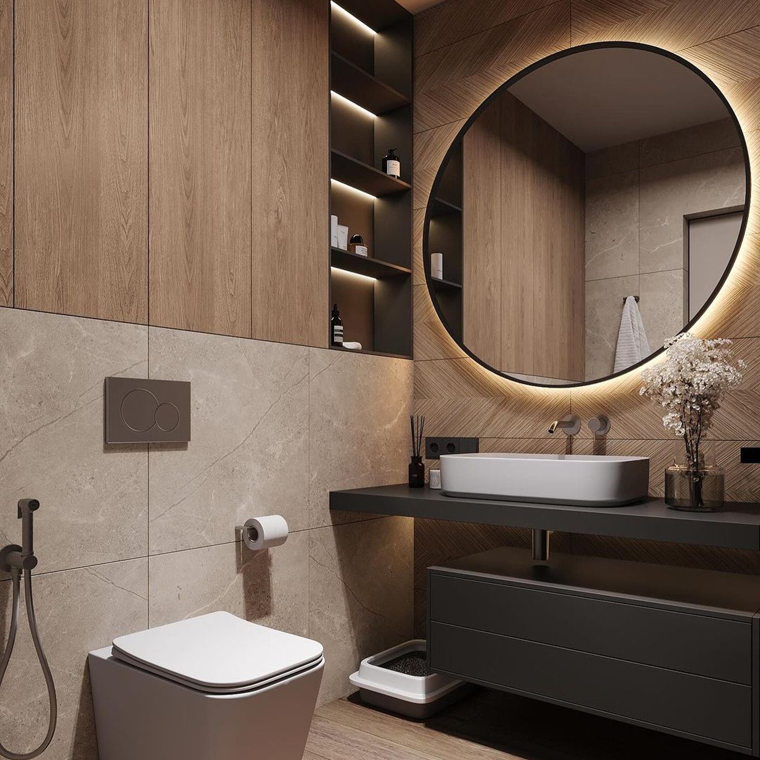 Modern Elegance in Bathroom Design