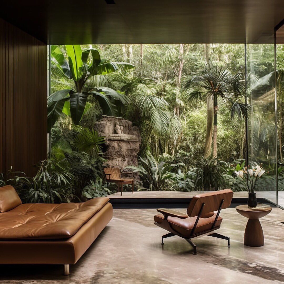 A harmonious blend of indoors and outdoors