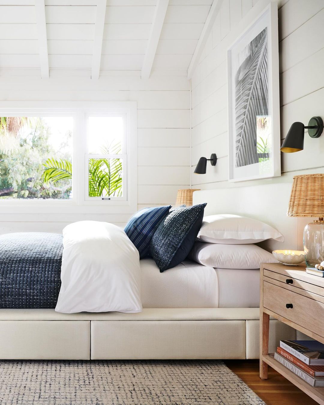 Cozy Bedroom with a Coastal Vibe