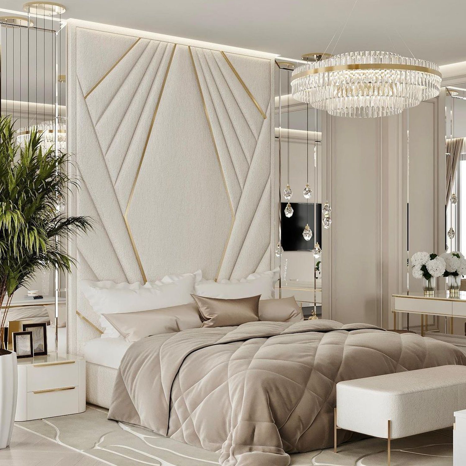 Elegant and Luxurious Bedroom Design