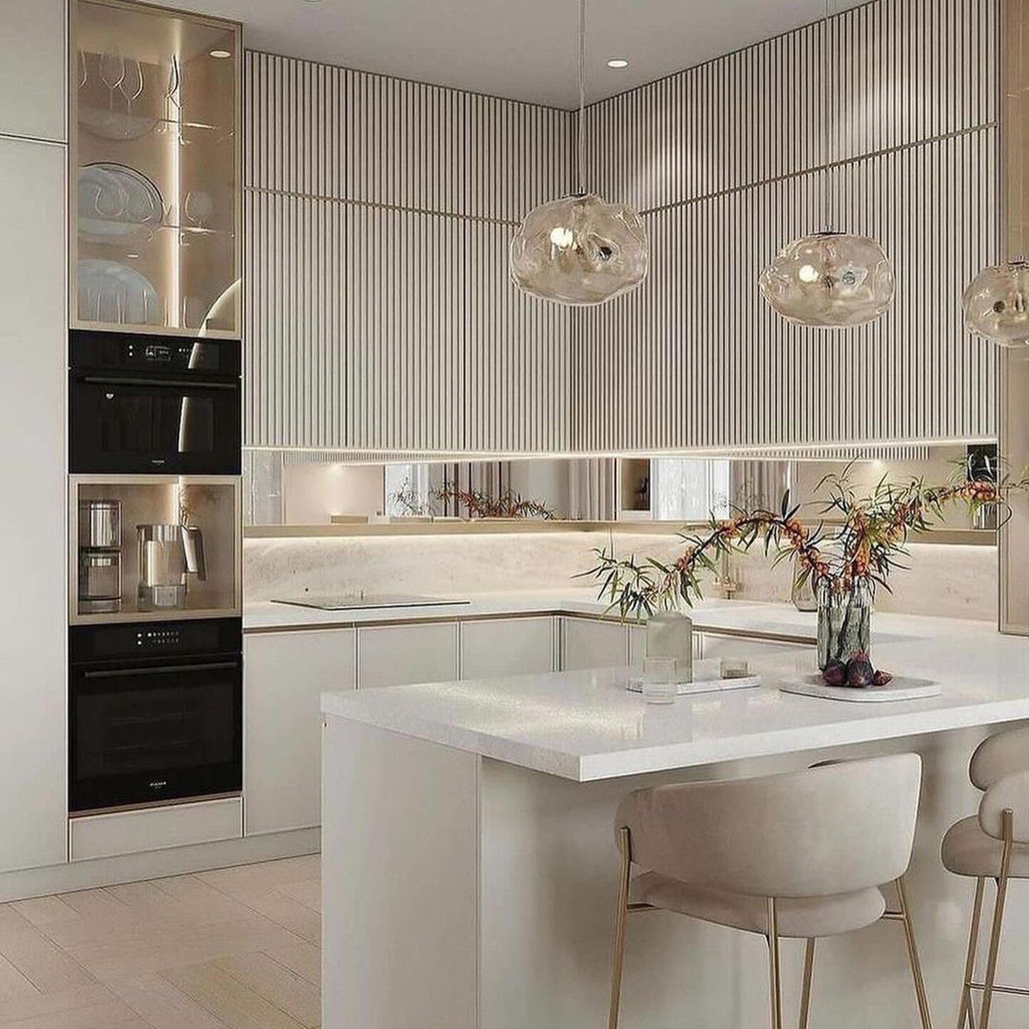 Modern kitchen with a sophisticated design