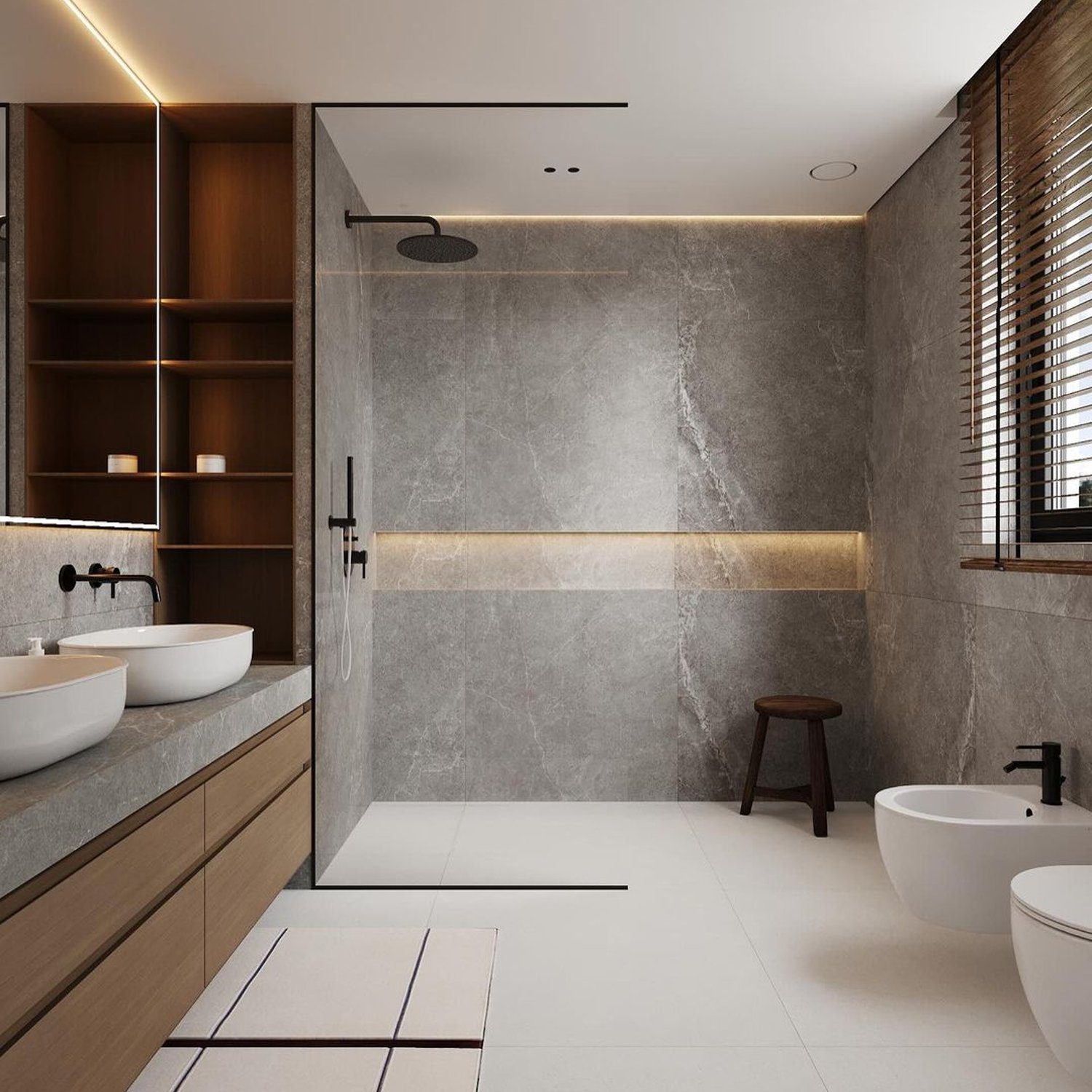 Elegant and Modern Bathroom Design