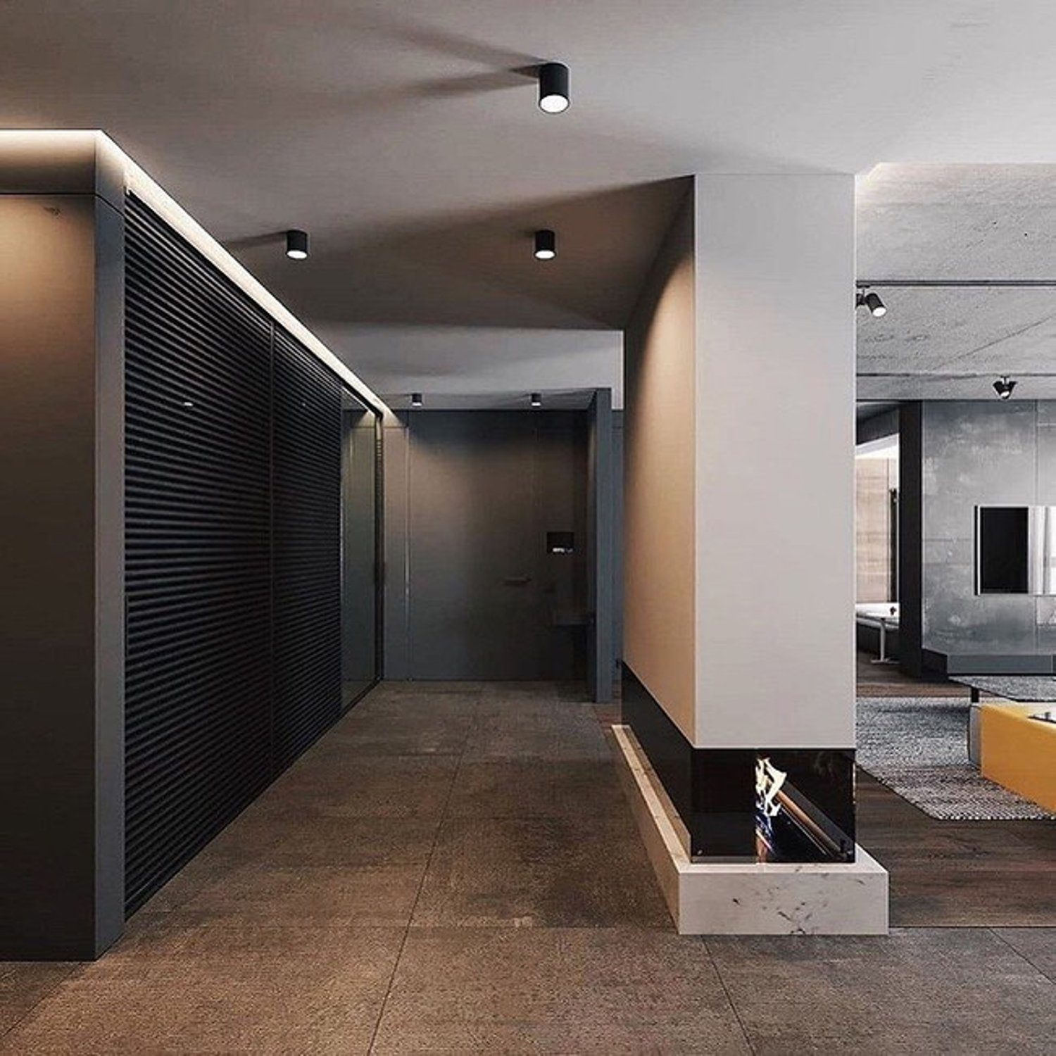 Elegant and Modern Corridor Design