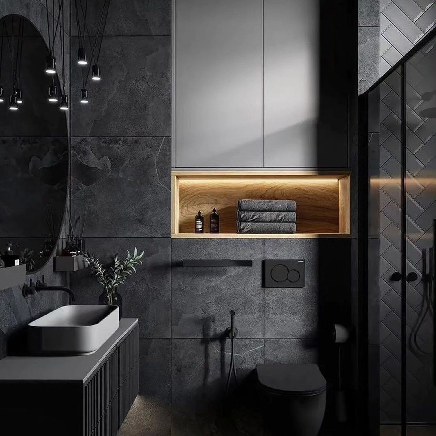 Modern and Sleek Bathroom Design