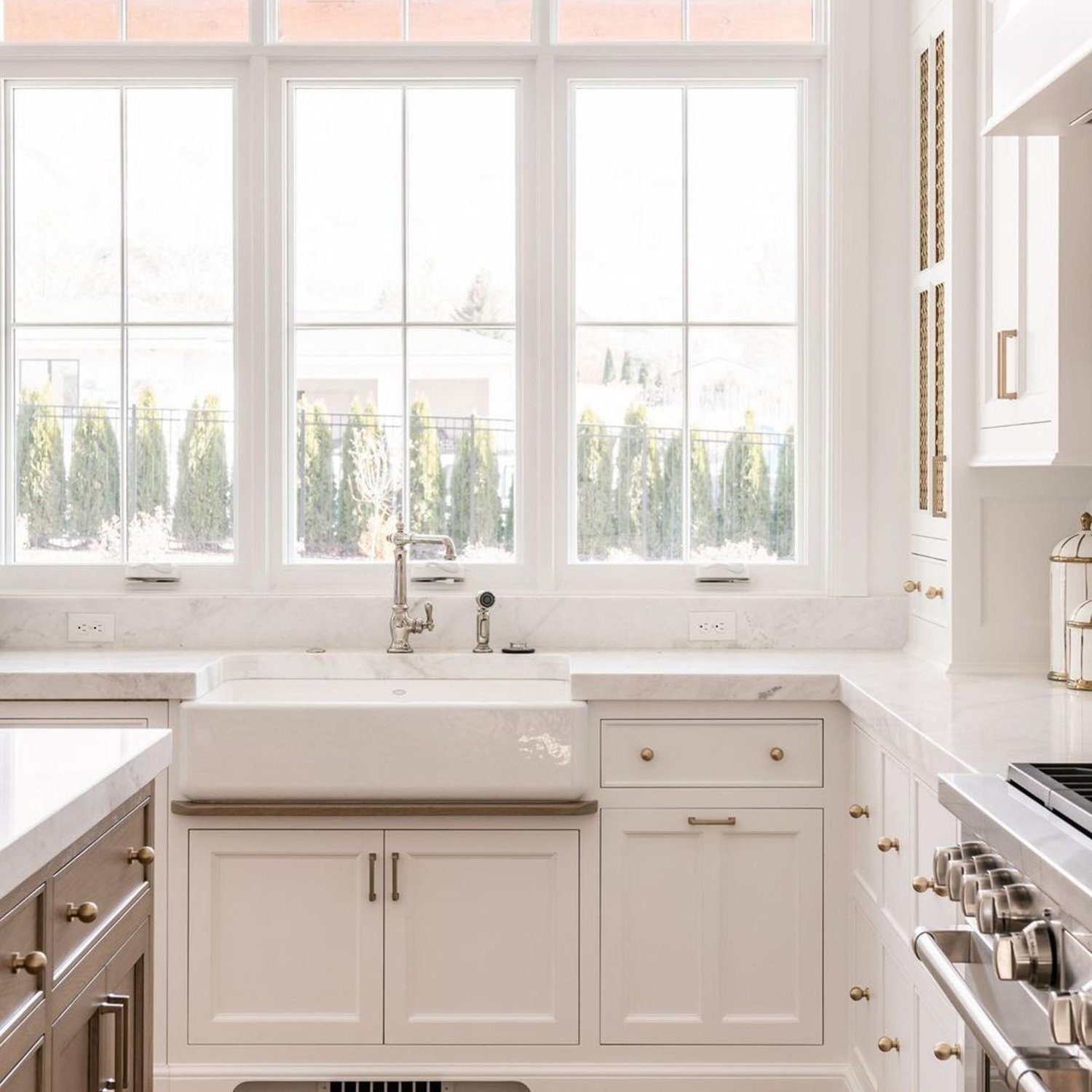 Bright and airy kitchen