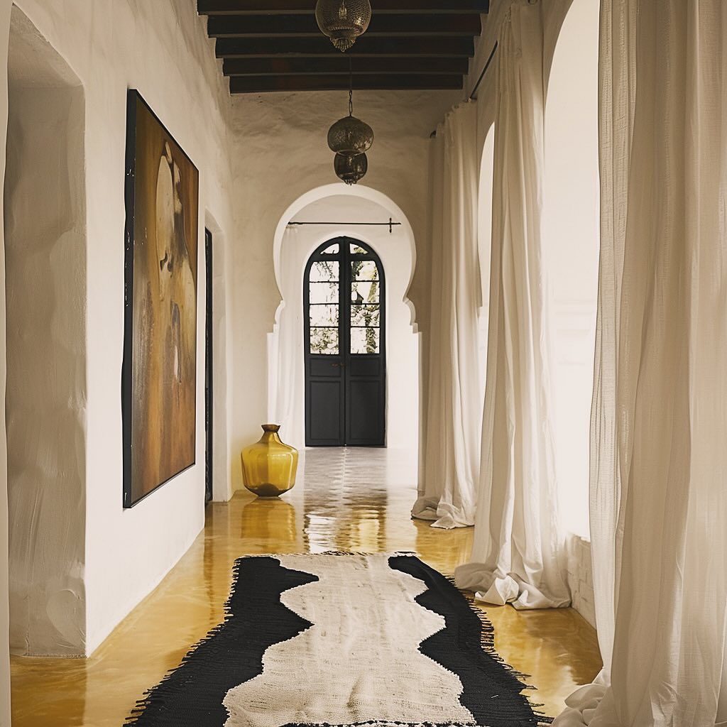 A harmonious blend of tradition and style in interior design