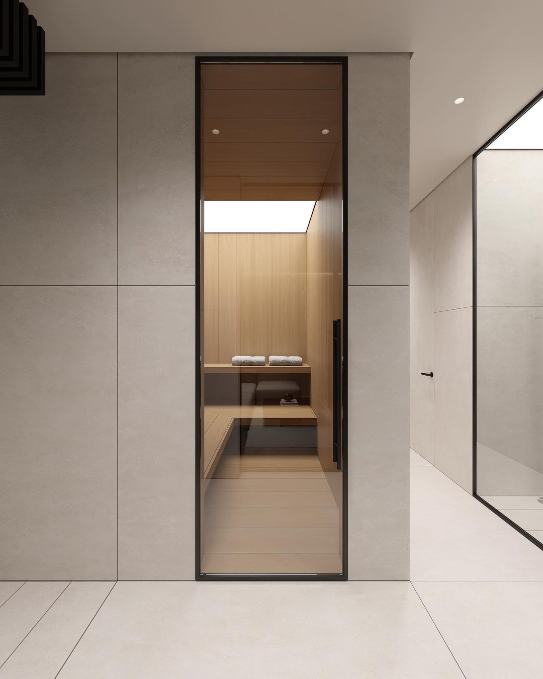 Minimalist Wooden Bathroom Design