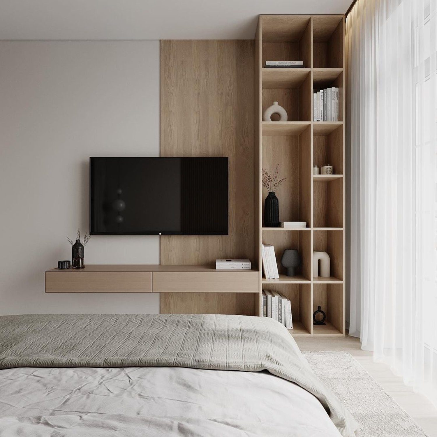 Modern Minimalist Bedroom