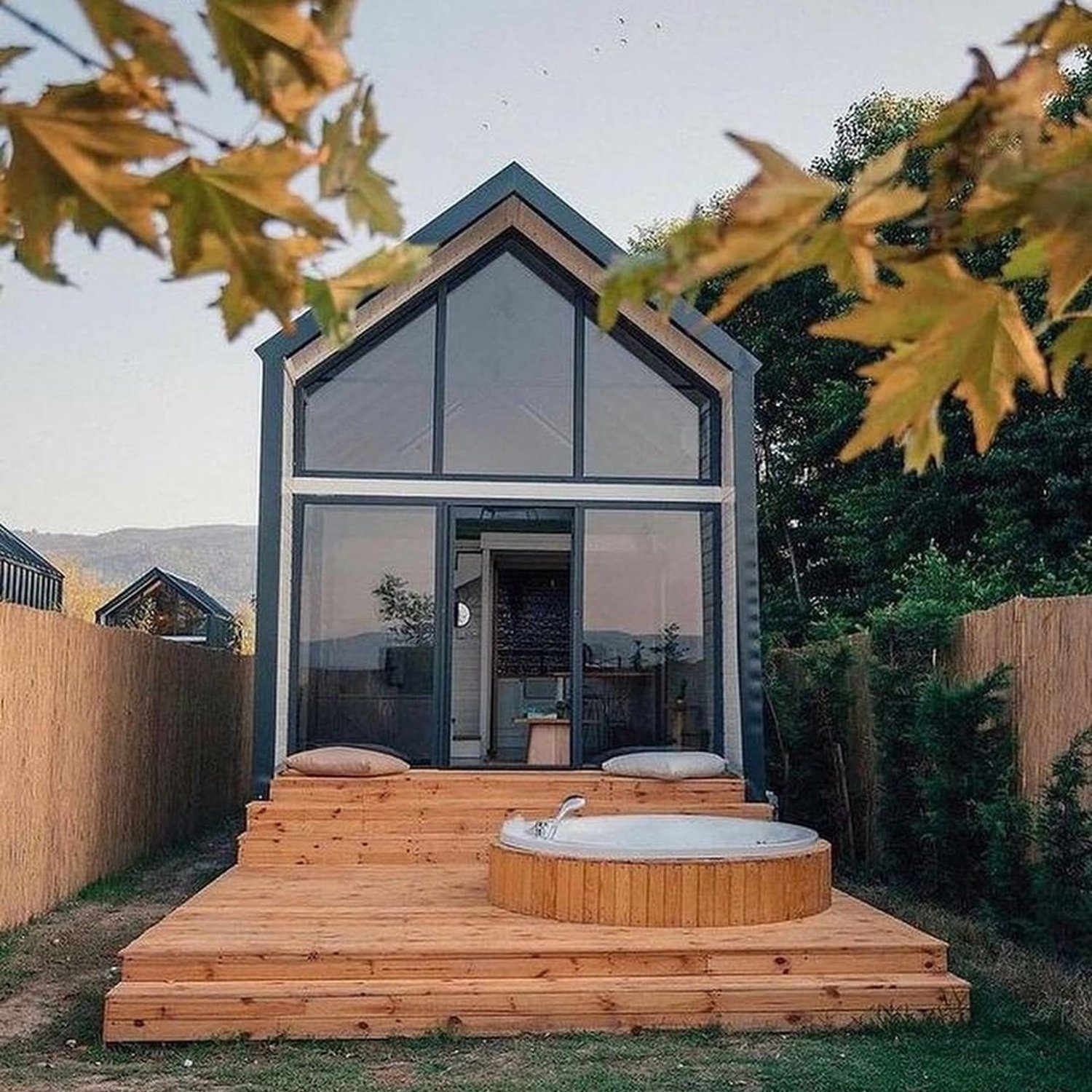 Modern A-Frame Tiny Home