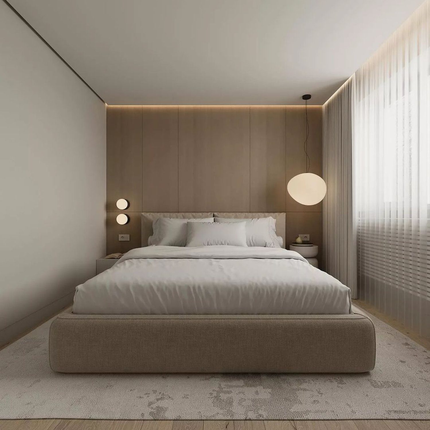 Minimalistic Bedroom Design