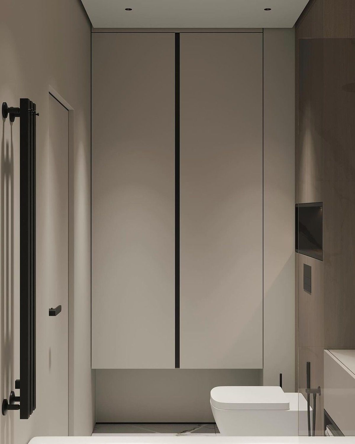 Modern Minimalist Bathroom