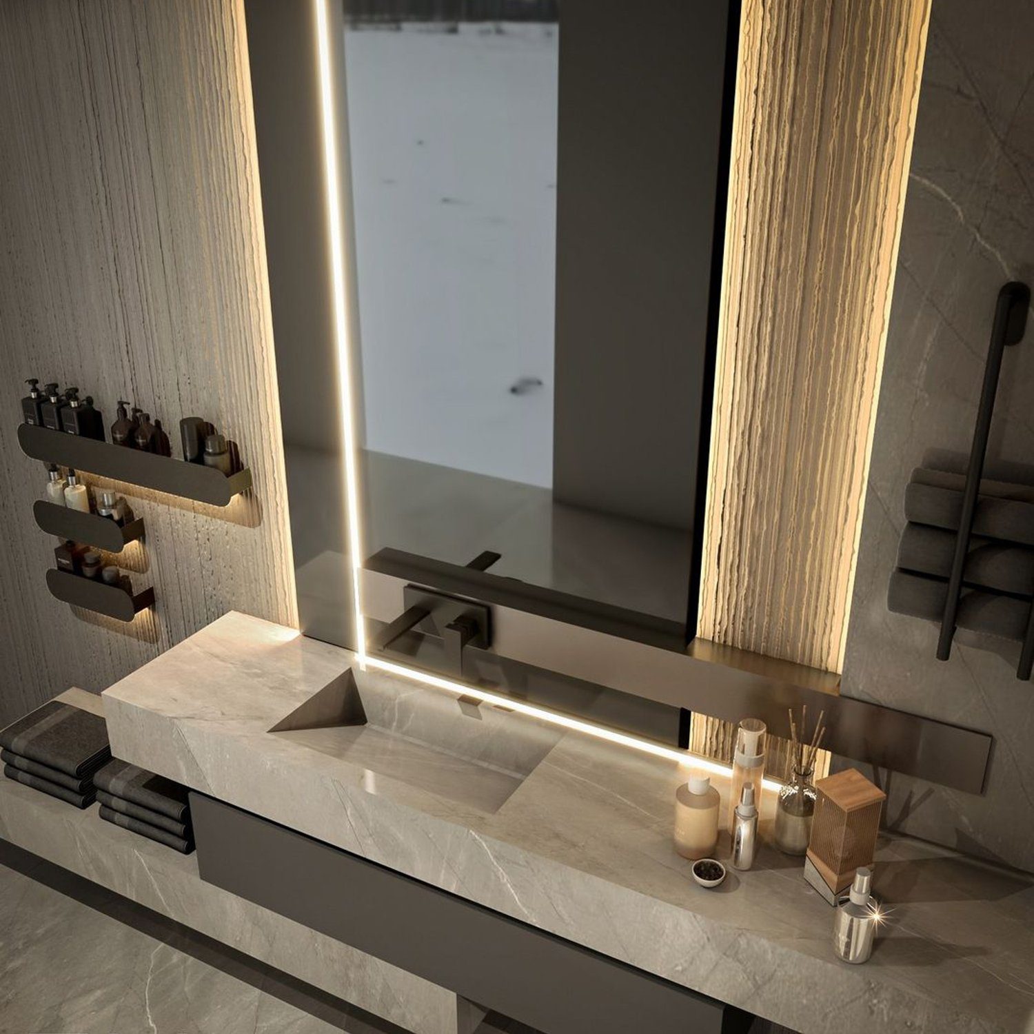 Elegant Modern Bathroom Vanity