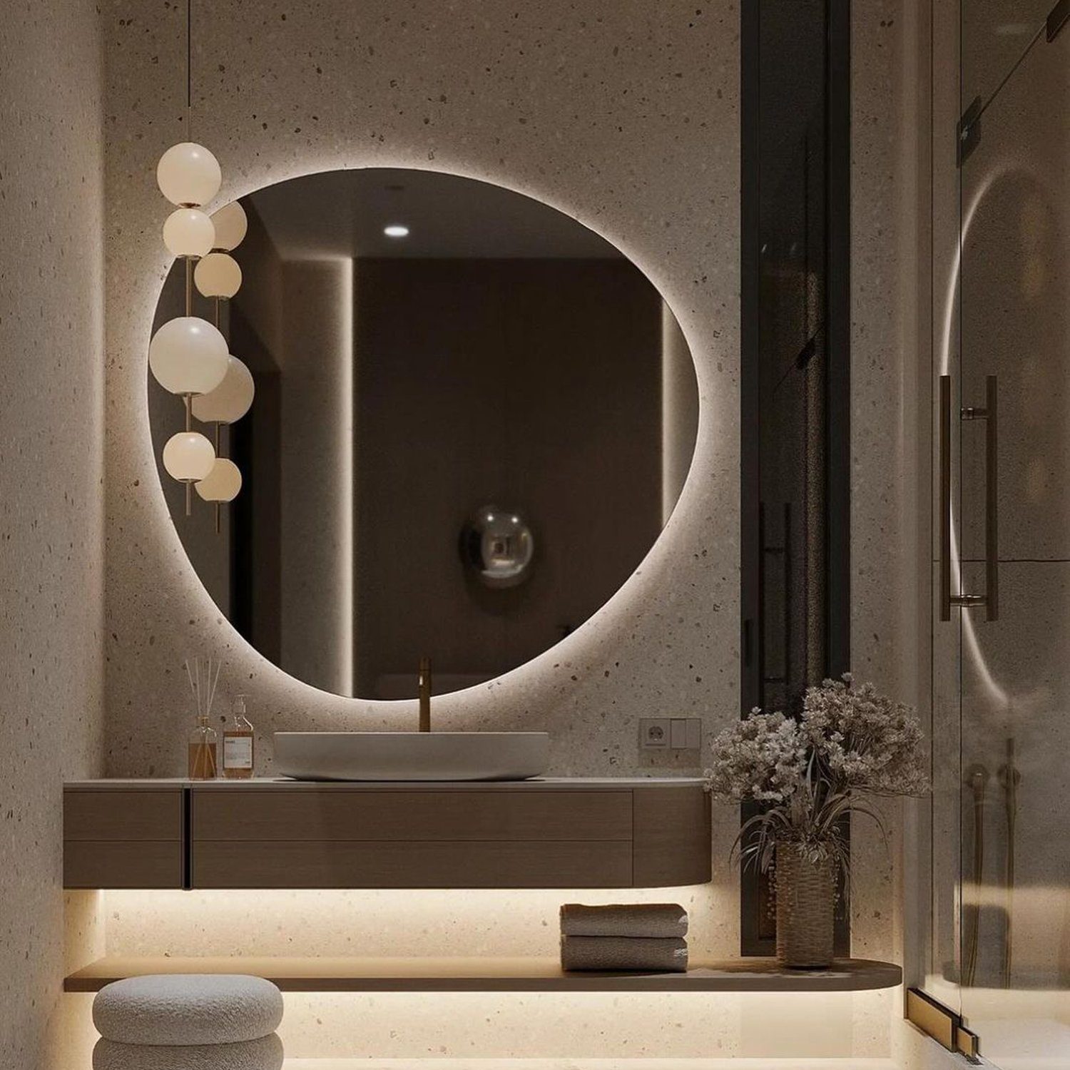 Elegant and modern bathroom design