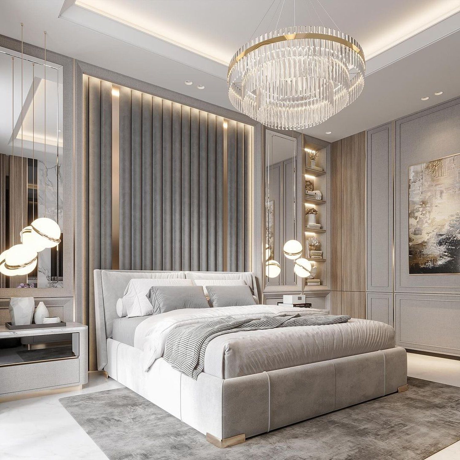 Elegant and Modern Bedroom