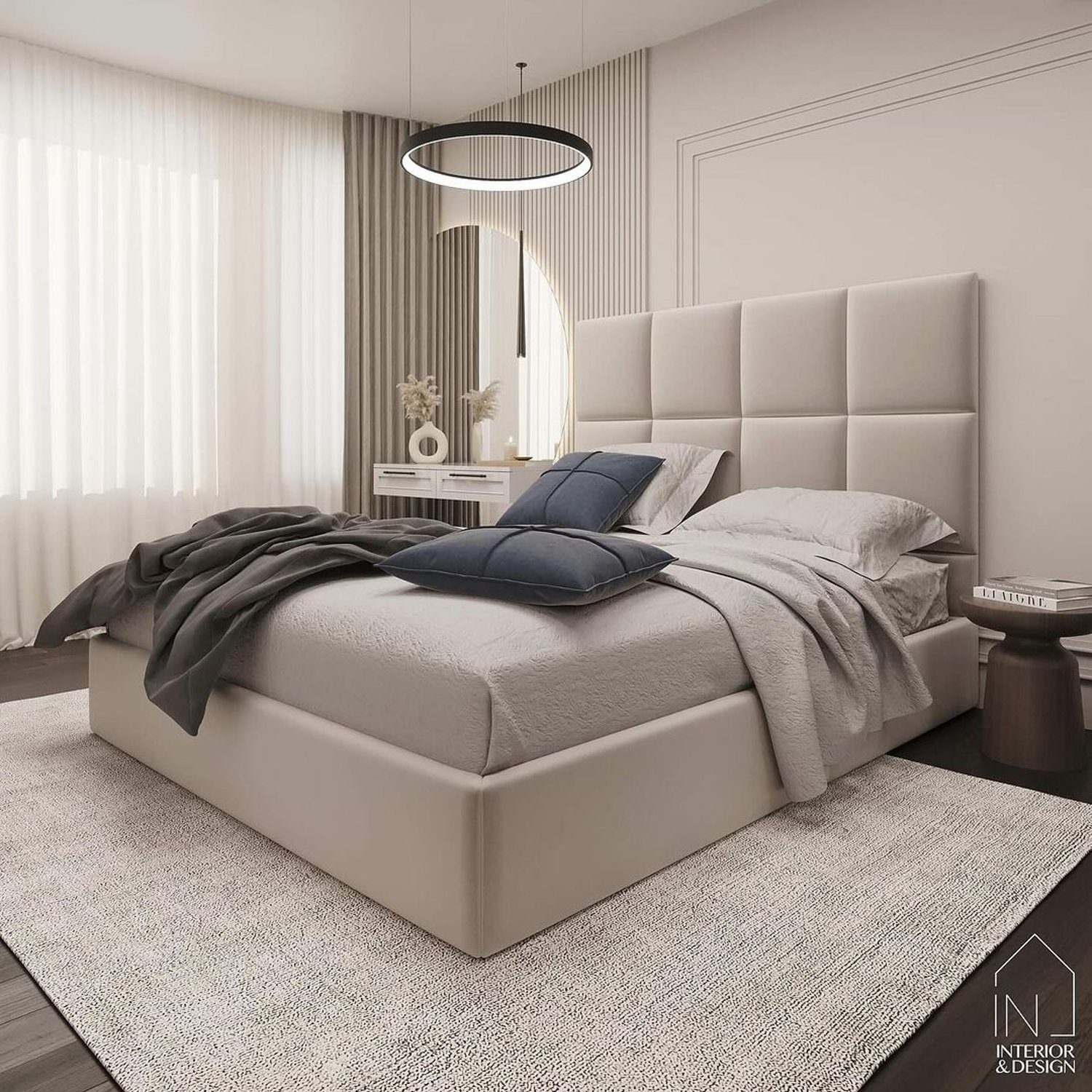 Elegant and modern bedroom design