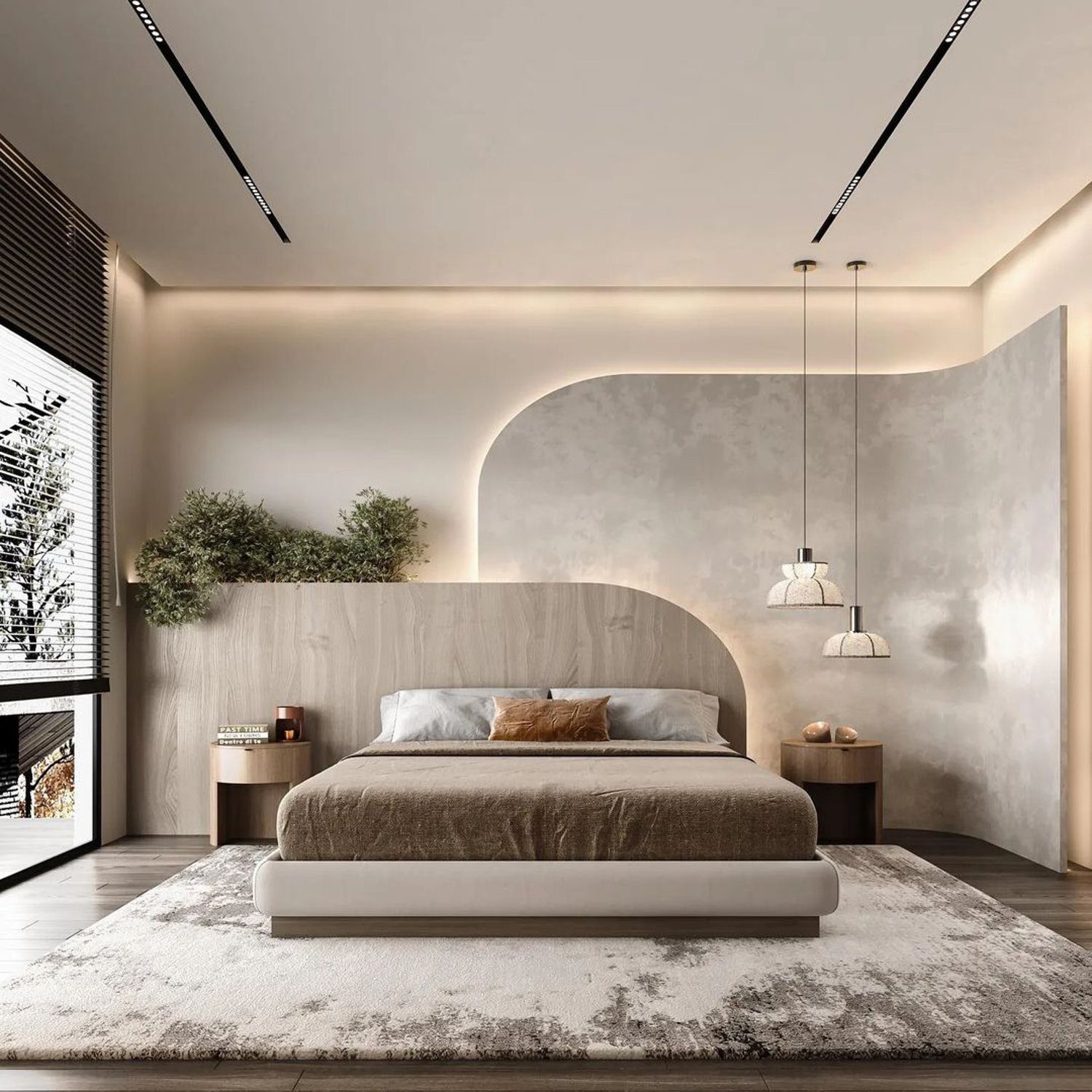 Stylish and Modern Bedroom Interior