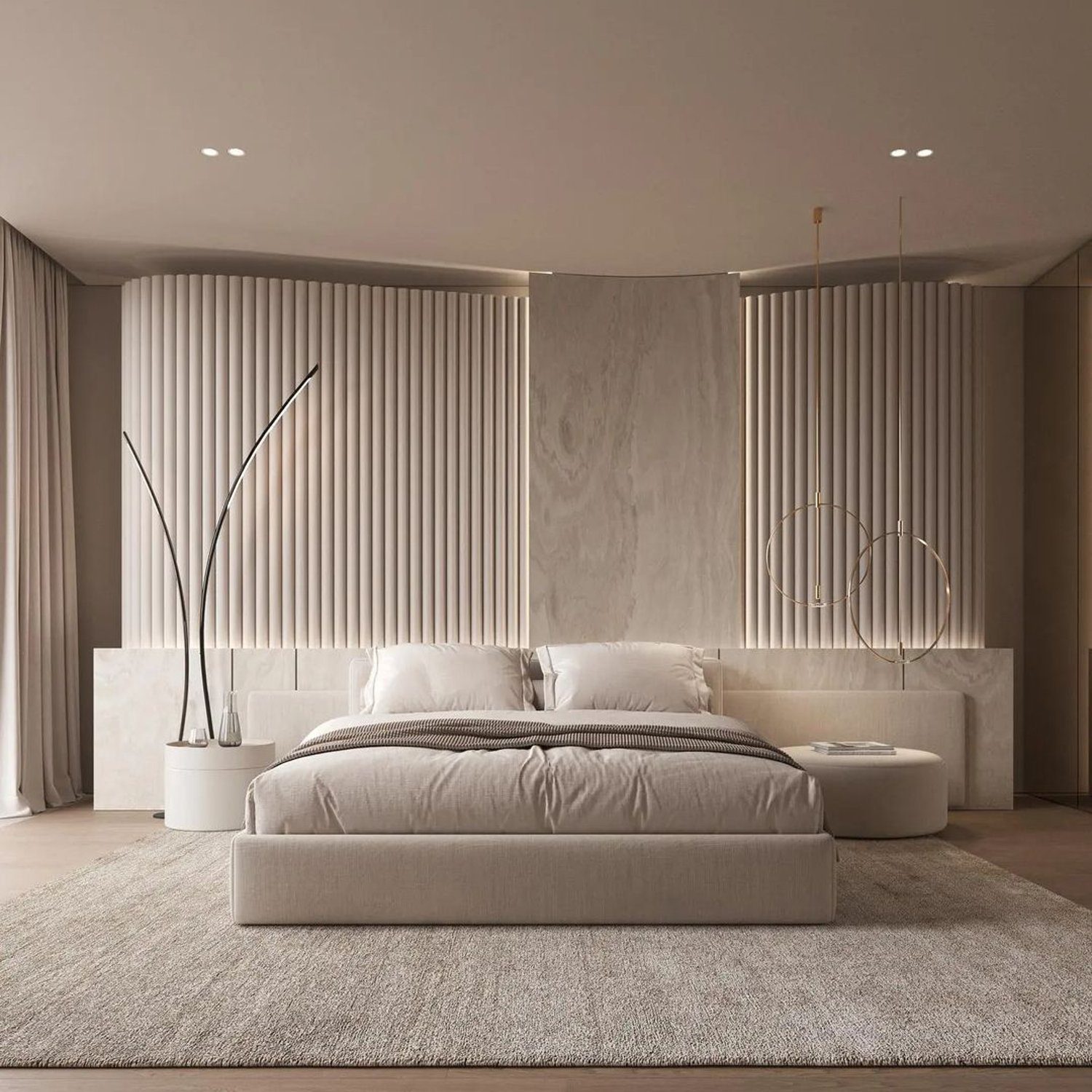 Elegant and Minimalist Bedroom Design