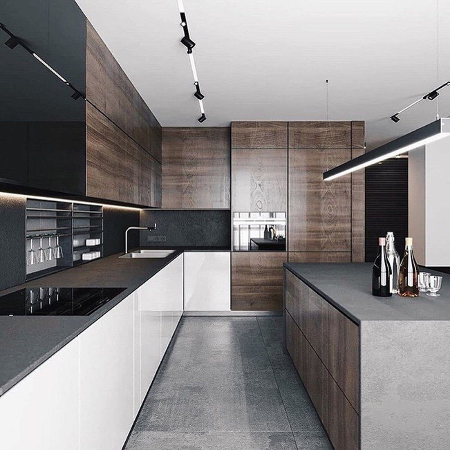 Modern and Sleek Kitchen Design