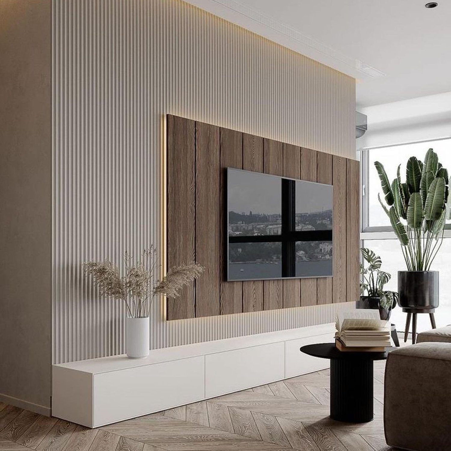 26 Trendsetting TV Wall Ideas: Unlock 118 Photos of Breathtaking ...