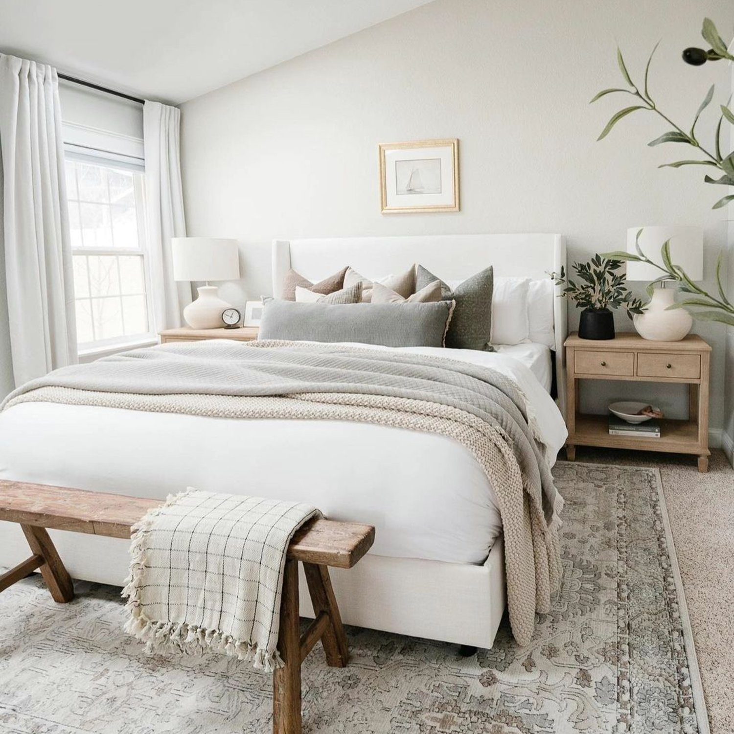 Serene and Stylish Bedroom