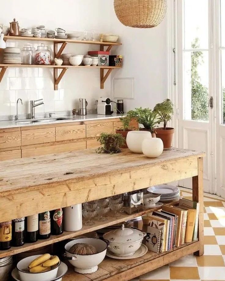 A warm and inviting kitchen space