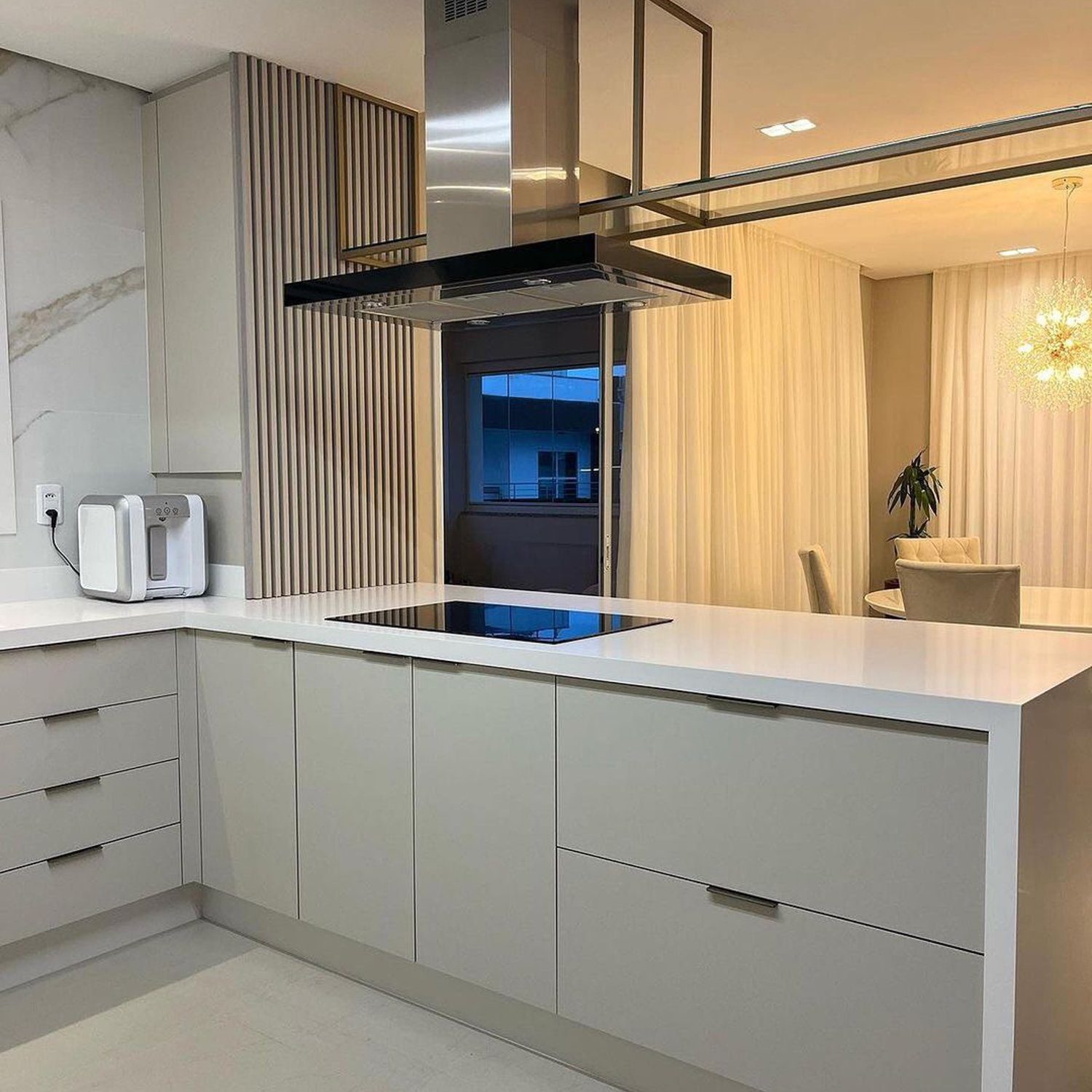 Elegantly designed modern kitchen