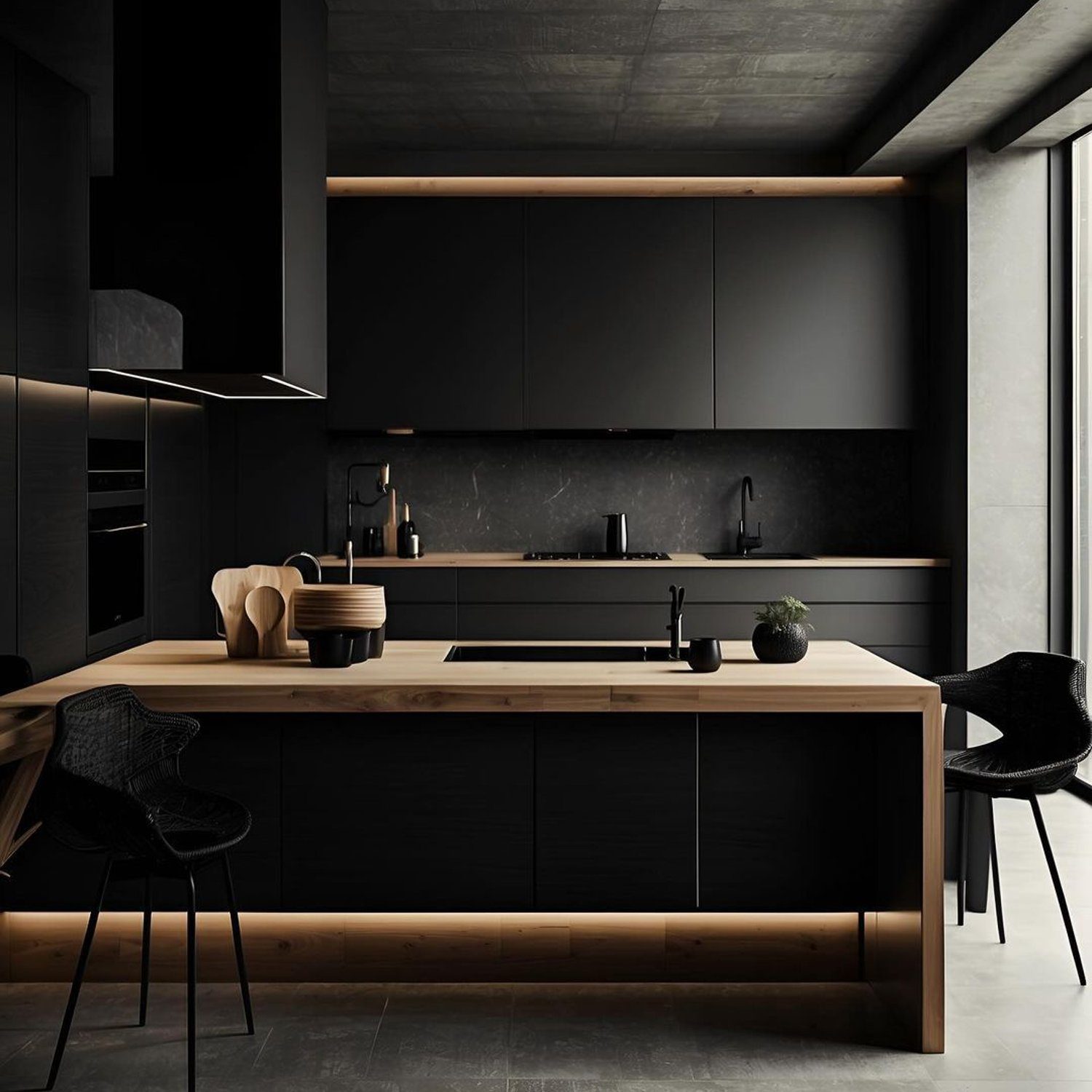 Black Kitchens: 45 Stunning Designs That Will Transform Your Home ...