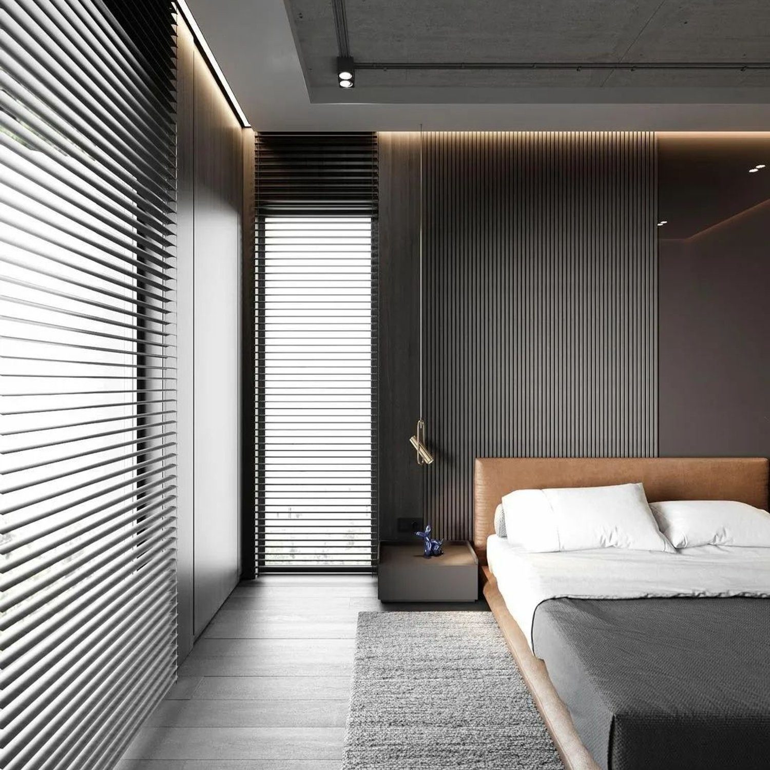 Modern and Minimalist Bedroom Design