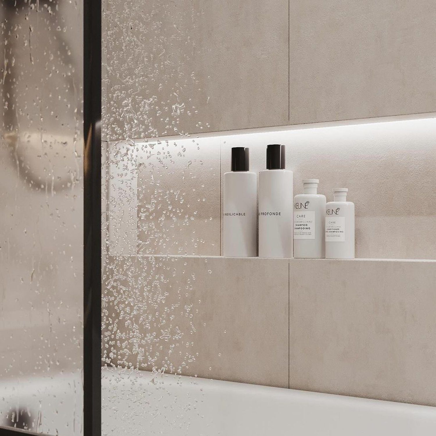 Chic and Minimalist Bathroom Detail