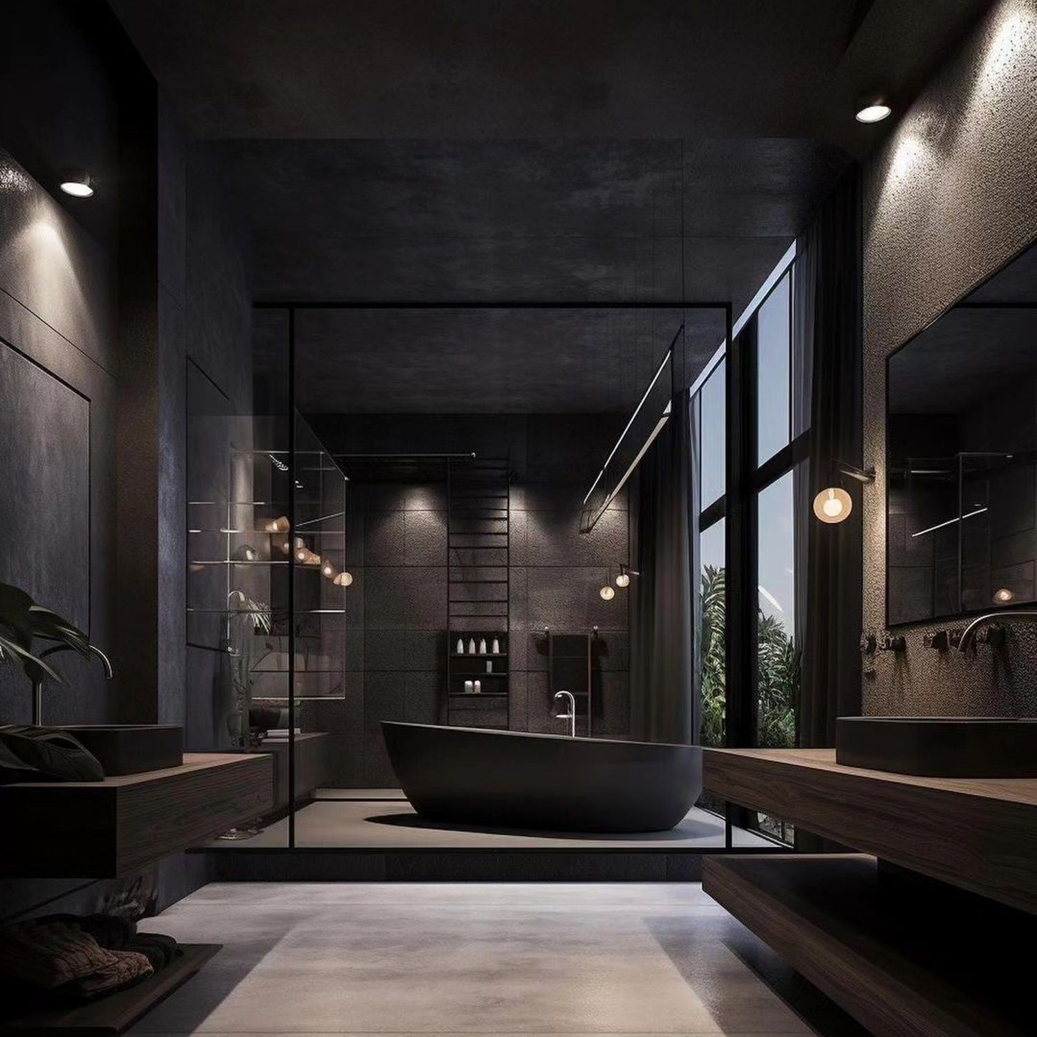 Sleek and Modern Bathroom Design