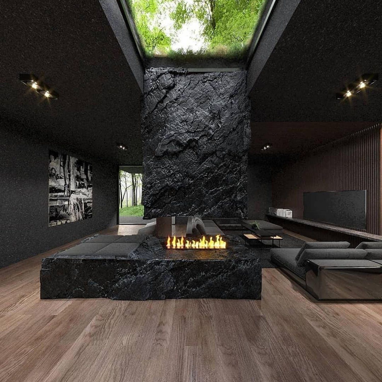 Elegance of Darkness: 112 Stunning Black Interior Designs to Transform ...