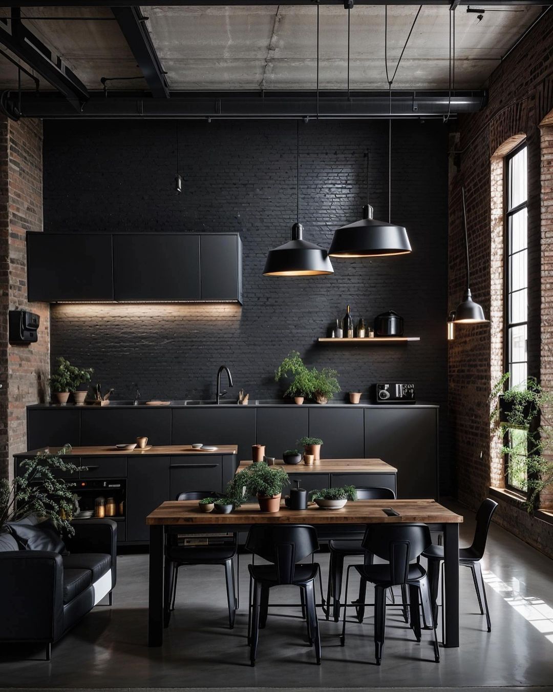 Modern Industrial Kitchen